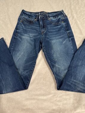 Classic Dark Blue Women's High Rise Jegging - Comfortable Stretch Denim